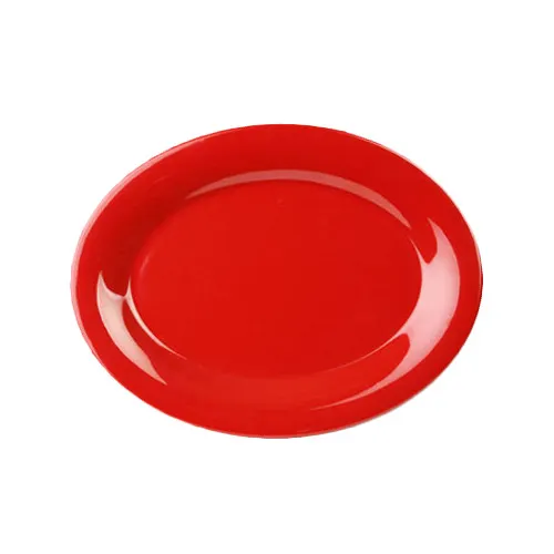 Thunder Group CR209PR Platter, 9-1/2" X 7-1/4", Oval, Break-Resistant - Dozen