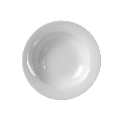 Thunder Group CR5077W Salad Bowl, 8 Oz., 7-3/4" Dia., Wide Rim - Dozen