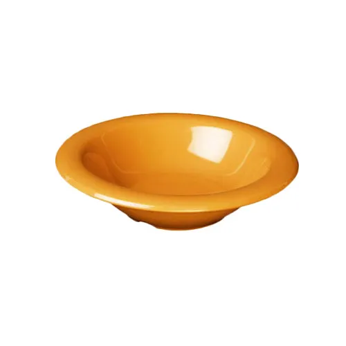 Thunder Group CR5712YW Soup Bowl, 15 Oz., 7-1/4" Dia., Break-Resistant - Dozen