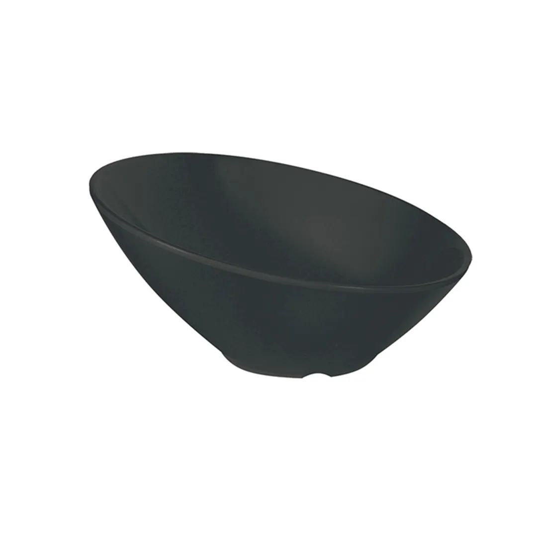 Thunder Group CR804BK Bowl, 12 Oz., 6-1/2" X 6-5/8" X 3-1/4"H, Cascading - Dozen