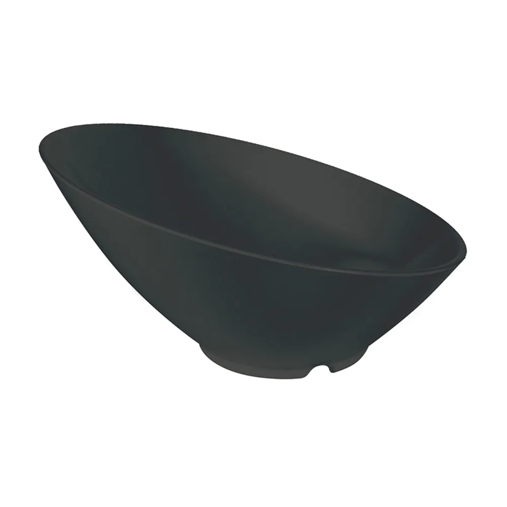 Thunder Group CR806BK Bowl, 24 Oz., 9-3/10" Dia. X 4-9/10"H, Cascading - Dozen