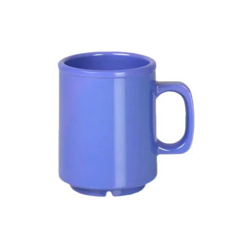 Thunder Group CR9010BU Mug, 8 Oz., Break-Resistant, Dishwasher Safe - Dozen
