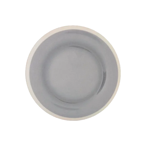 Thunder Group DM007H Plate, 7-5/8"Dia, Round, Wide Rim - Dozen