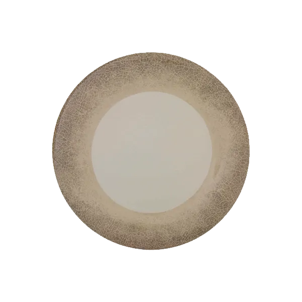 Thunder Group DM007J Plate, 7-5/8"Dia, Round, Wide Rim - Dozen