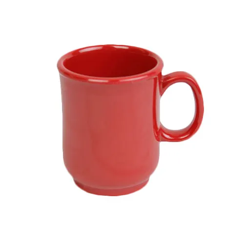 Thunder Group N-901PR Bulbous Mug, 8 Oz., 3" Dia., Break-Resistant - Dozen