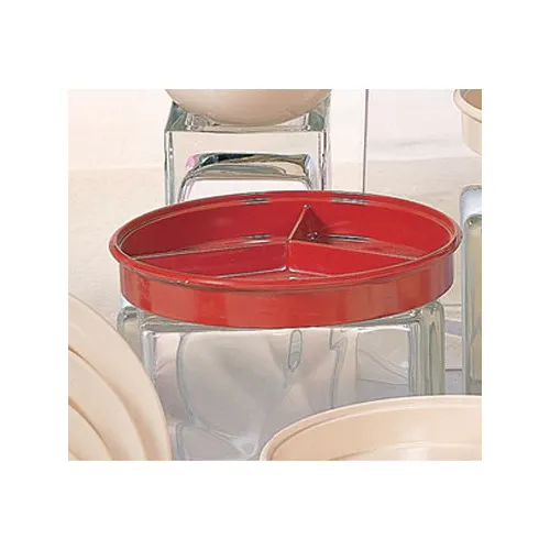 Thunder Group NS608-1R Divided Server, 8-1/4" Dia., Round, Deep - Dozen