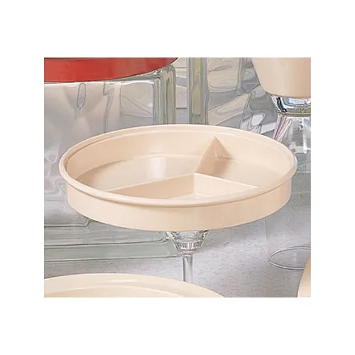 Thunder Group NS608-1T Divided Server, 8-1/4" Dia., Round, Deep - Dozen