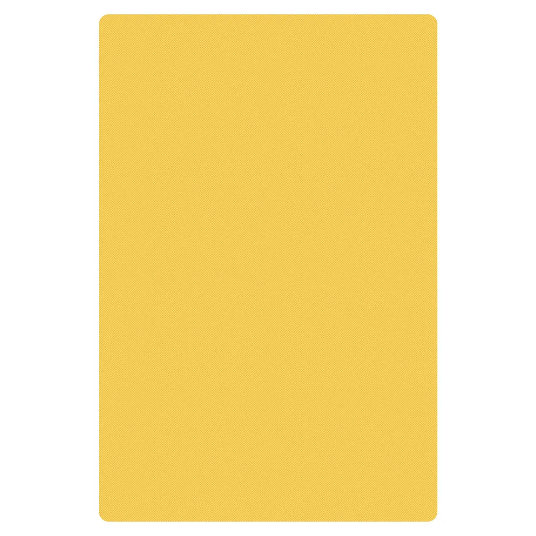 Thunder Group PLCB241805YW Cutting Board, 18" X 24" X 1/2", Non-Absorbent, Non-Skid Surface, yellow