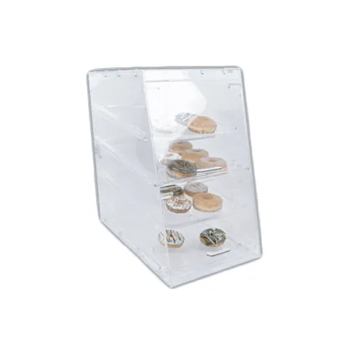 Thunder Group PLDC002 Pastry Display Case, 14" X 24" X 24", Sloped Front
