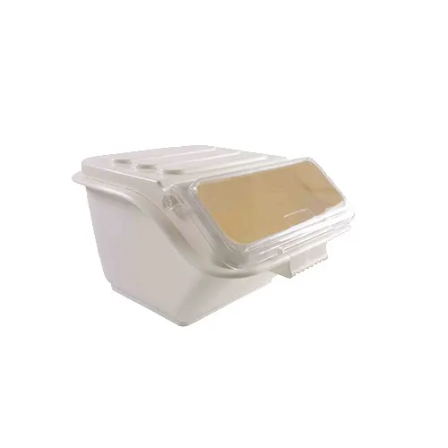 Thunder Group PLIB002S Shelf Ingredient Bin, 2 Gallon (40 Cup), 11-3/4" X 14-1/2" X 8-5/8", Stackable