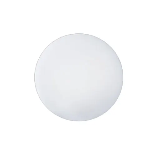 Thunder Group PLRCB001 Cutting Board, 14" Dia. X 1" Thick, Round, Non-Skid, white