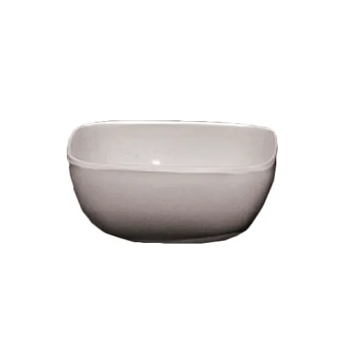 Thunder Group PS3103W Square Bowl, 5 Oz., 3-1/2", Square With Round Corners