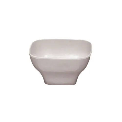Thunder Group PS3105W Square Bowl, 14 Oz., 4-3/4", Square With Round Corners