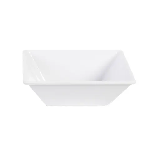 Thunder Group PS5010W Bowl, 80 Oz., 10" X 10", 2-1/2" Deep, Passion White