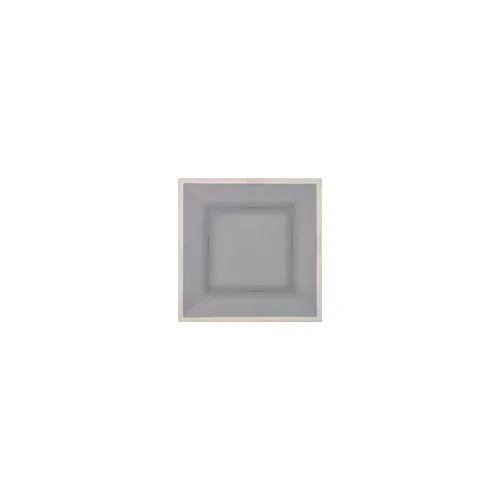 Thunder Group SD3206H Plate, 6" X 6", Square, Break-Resistant, Graham