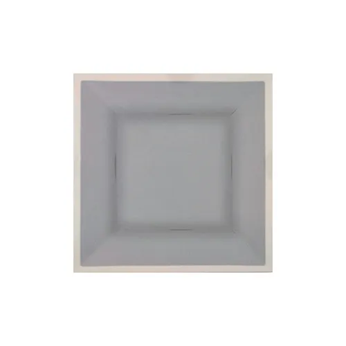 Thunder Group SD3212H Plate, 12" X 12", Square, Break-Resistant, Graham