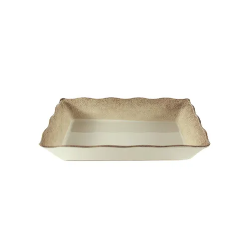 Thunder Group SD3314J Bowl/Tray, 96 Oz. (3 Qt.), 13-3/4" X 9 -1/2", Rectangular, Jazz