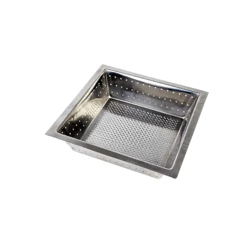 Thunder Group SLFDS310 Floor Drain Strainer, 10" X 10" X 3", Square, 0.8Mm