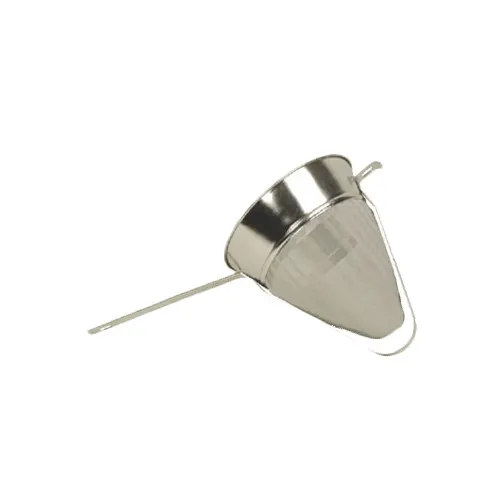 Thunder Group SLKCP208R China Cap Strainer, 8" Dia., 1.5 Quart, Fine Mesh, stainless steel