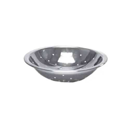 Thunder Group SLMBP200 Mixing Bowl, 2 Quart Capacity, Perforated, Flat Bottom