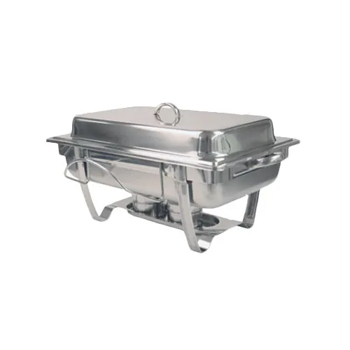 Thunder Group SLRCF0833BT Chafer, 8 Quart, Rectangular, Dripess Water Pan - Set
