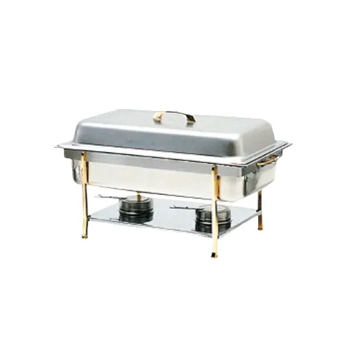 Thunder Group SLRCF0840 Chafer, Full Size, 8 Quart, Rectangular - Set