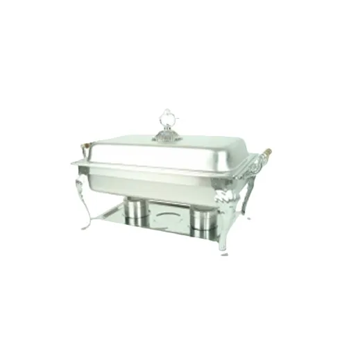 Thunder Group SLRCF8532 Deluxe Chafer, 8 Quart, Full-Size, A Water Pan - Set