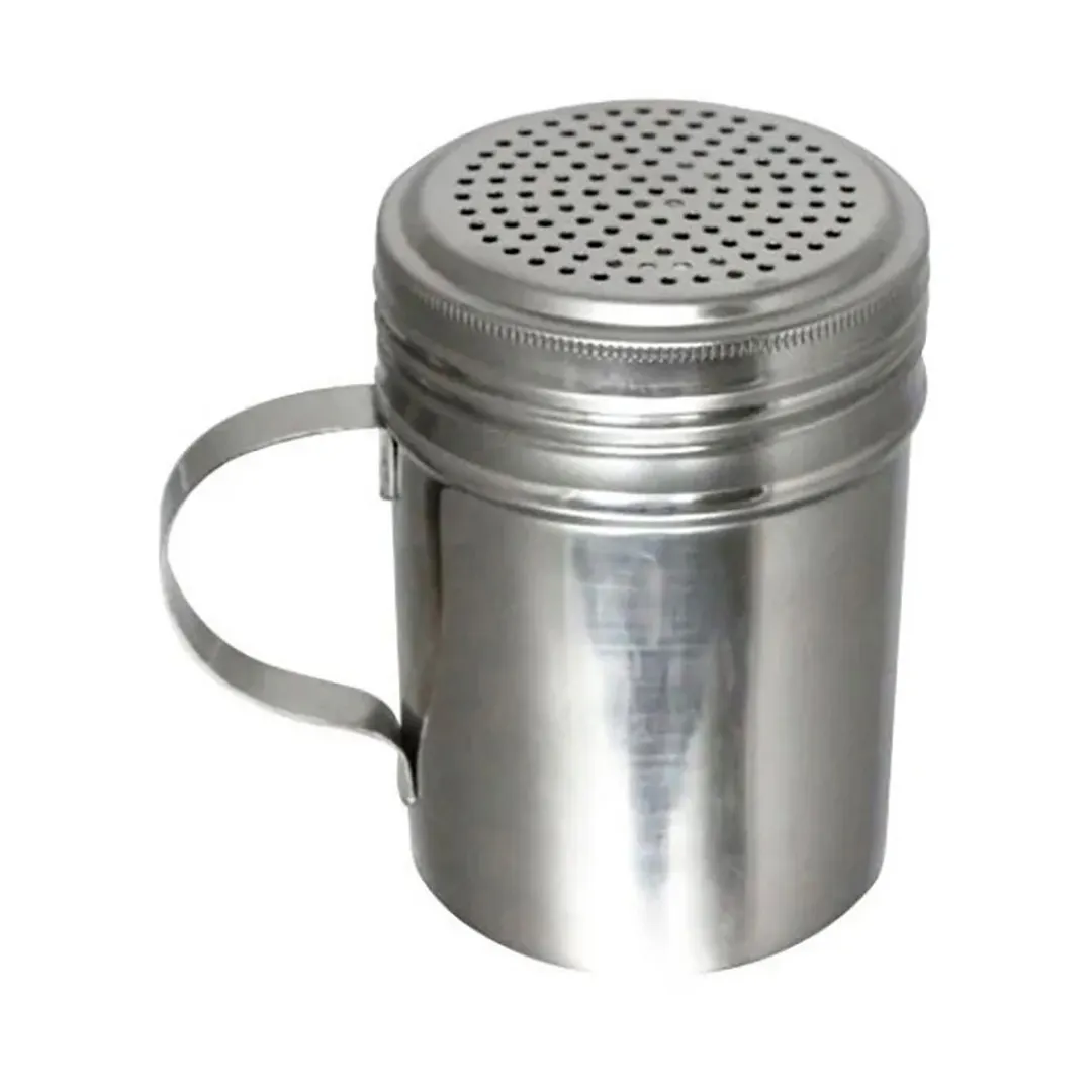 Thunder Group SLRDH001 Dredge/Shaker, 10 Oz. Capacity, With Handle, Stainless Steel