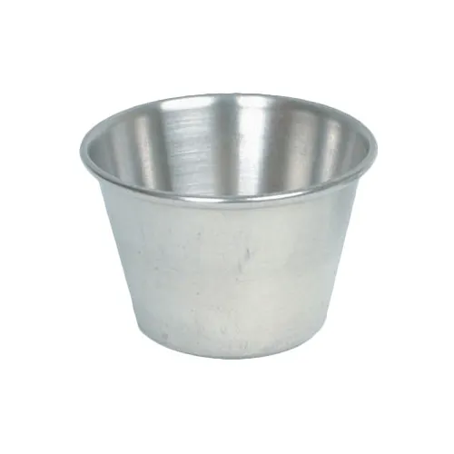 Thunder Group SLSA002 Sauce Cup, 2.5 Oz., Stainless Steel, Mirror-Finish