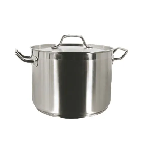 Thunder Group SLSPS016 Induction Stock Pot, 16 Quart, 11-1/2" Dia. X 10"H With Lid