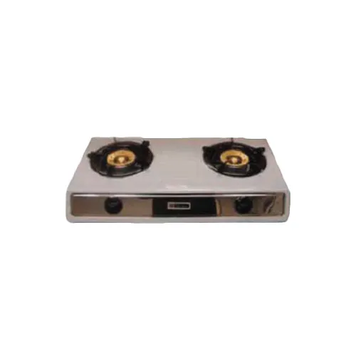 Thunder Group SLST002 Countertop Gas Hotplate, Double Burner