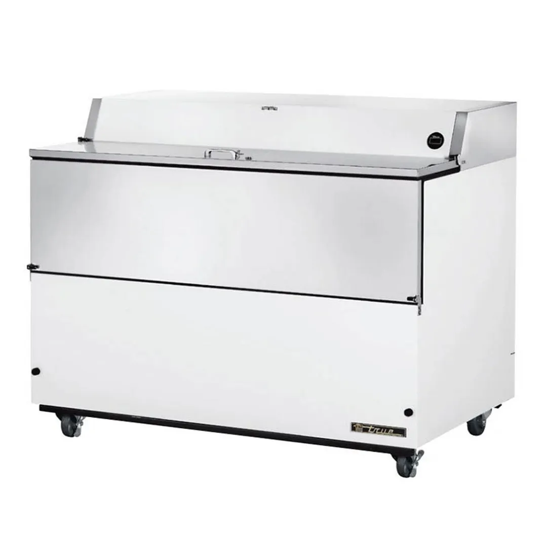 True TMC-58-HC 58" Single Sided Milk Cooler, Forced Air, 16 Crates Capacity
