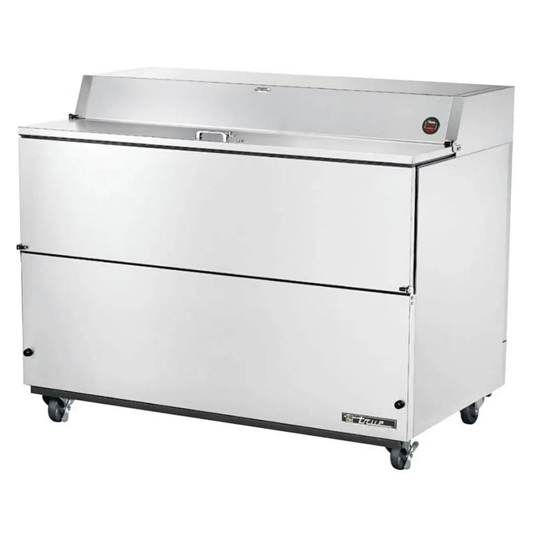 True TMC-58-S-SS-HC 58" Single Sided Milk Cooler, Forced Air, 16 Crates Capacity