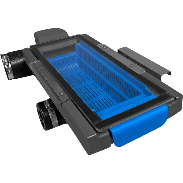 Thermaco DSA-25-1 Dry Strainer - Big Dipper, 50.8 cm Inlet/Outlet, 1.58 L/s Flow, Stainless Steel
