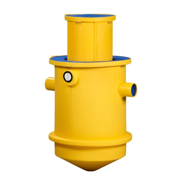 Thermaco TSS-95-ECA-6 Grease Trap Trapzilla Solids Separator with 18" Extension Collar - 6" Inlet