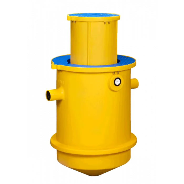 Thermaco TSS-95-ECA Grease Trap Trapzilla Solids Separator w/ 18" Extension Collar - 150 GPM