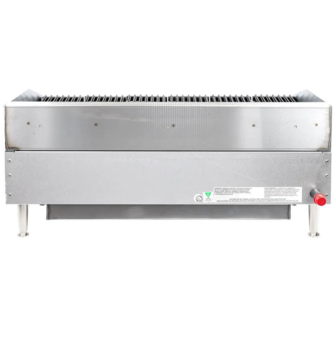 Toastmaster TMRC36 36" Countertop Gas Radiant Charbroiler w/ (3) Burners, 90.000 BTU
