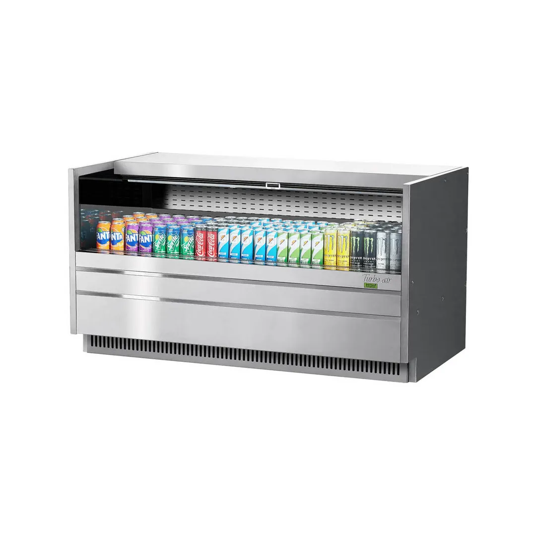 Turbo Air TOM-60UC-S-N 60" Drop In Open Refrigerated Deli Display Case
