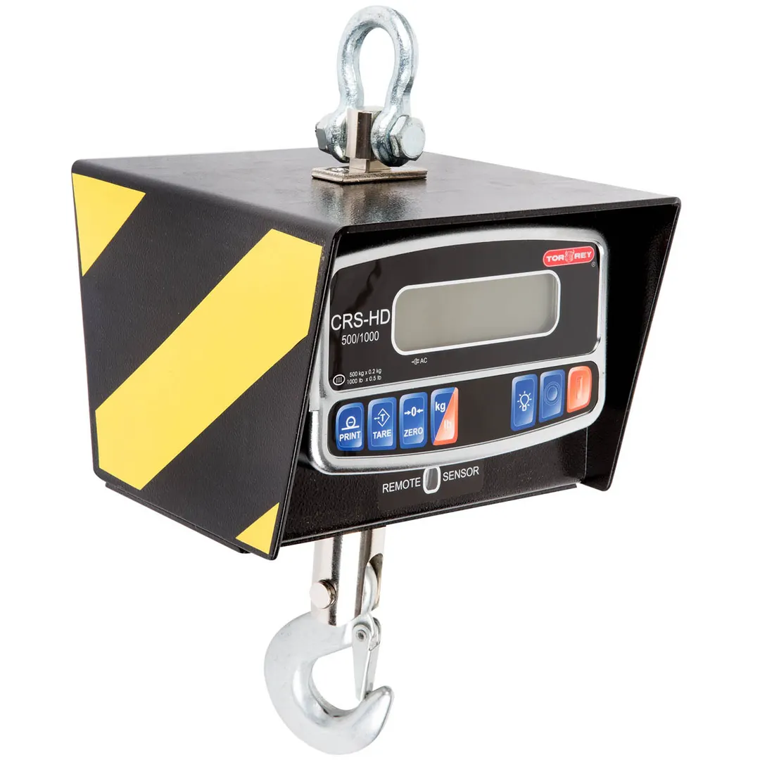 Tor-Rey CRS-500/1000 500 Kg X .2 Kg / 1000 Lb X 0.5 Lb Toggles Between Kg & Lb