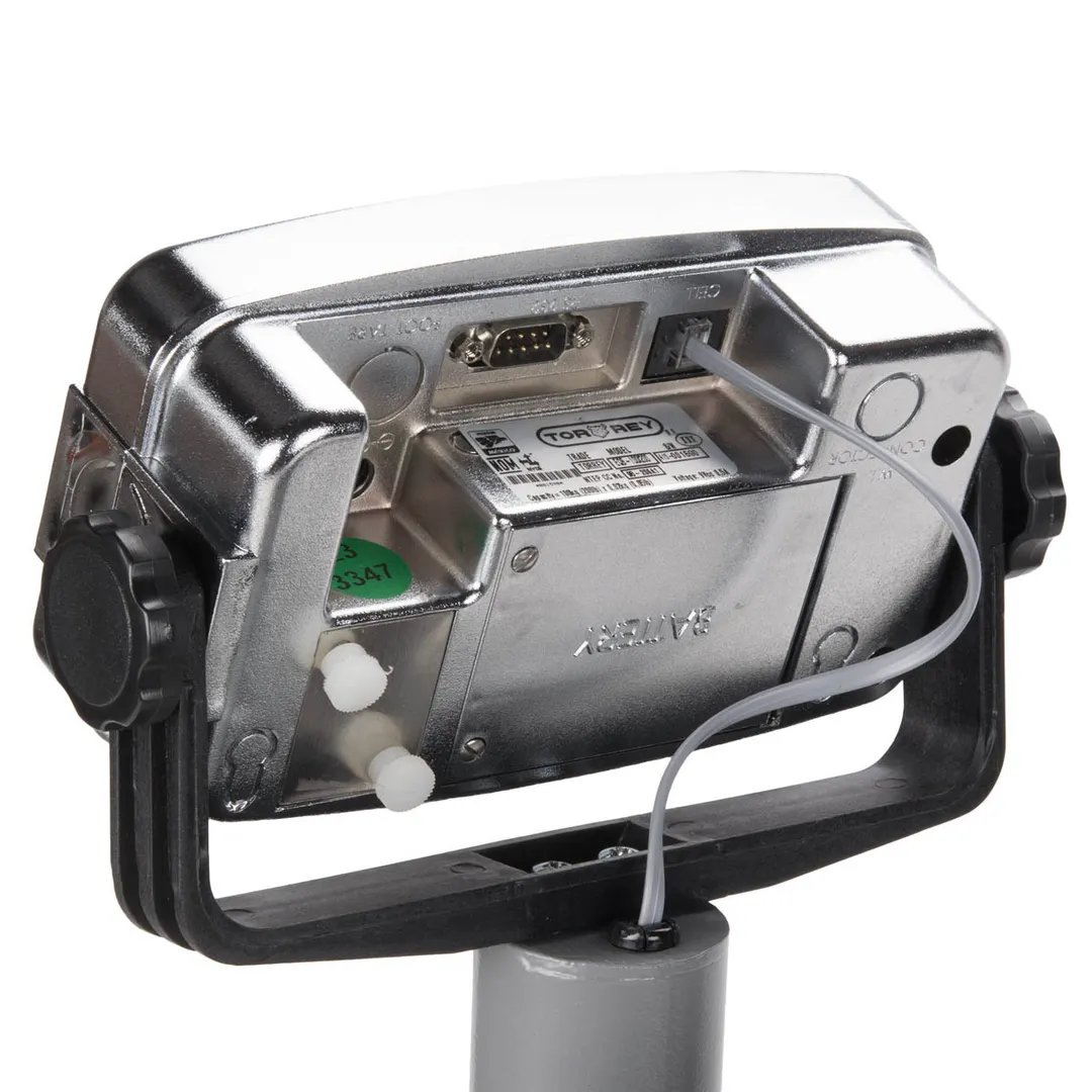 Tor-Rey EQB-100/200 Scale 200 LBS 0.05 LBS Precision 15x19" Platter 1 1/4" Backlit Display Lead-Free Finish