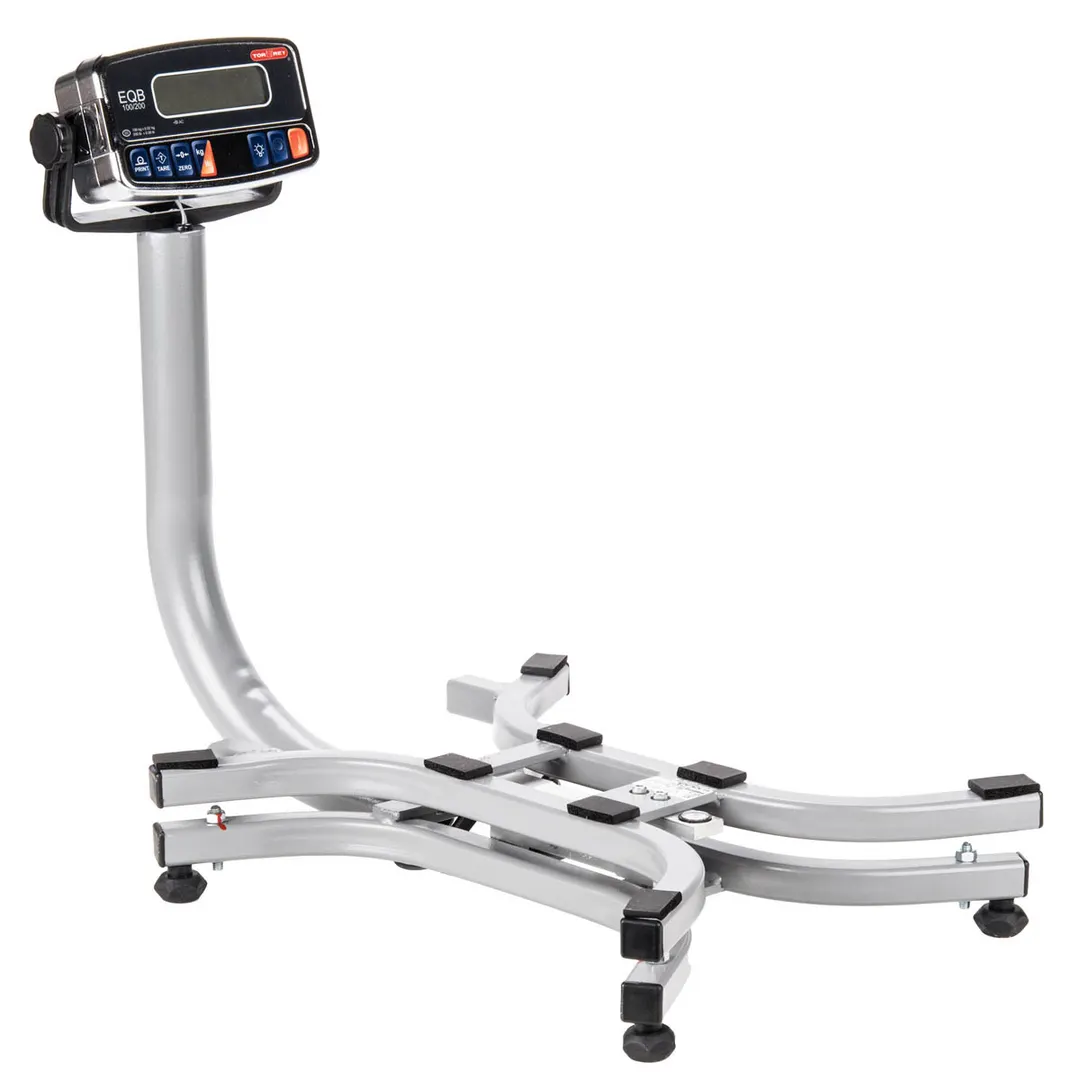 Tor-Rey EQB-100/200 Scale 200 LBS 0.05 LBS Precision 15x19" Platter 1 1/4" Backlit Display Lead-Free Finish
