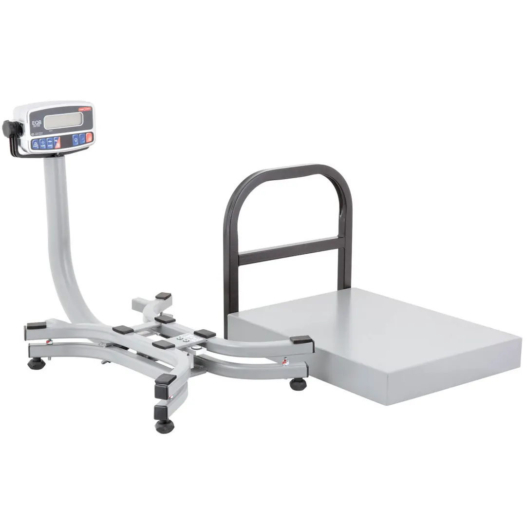 Tor-Rey EQB-50/100 Scale 50kg/100lb, 0.01kg/0.02lb, 1 1/4" Backlit Display, 15x19" Platter, Battery, Epoxy Finish