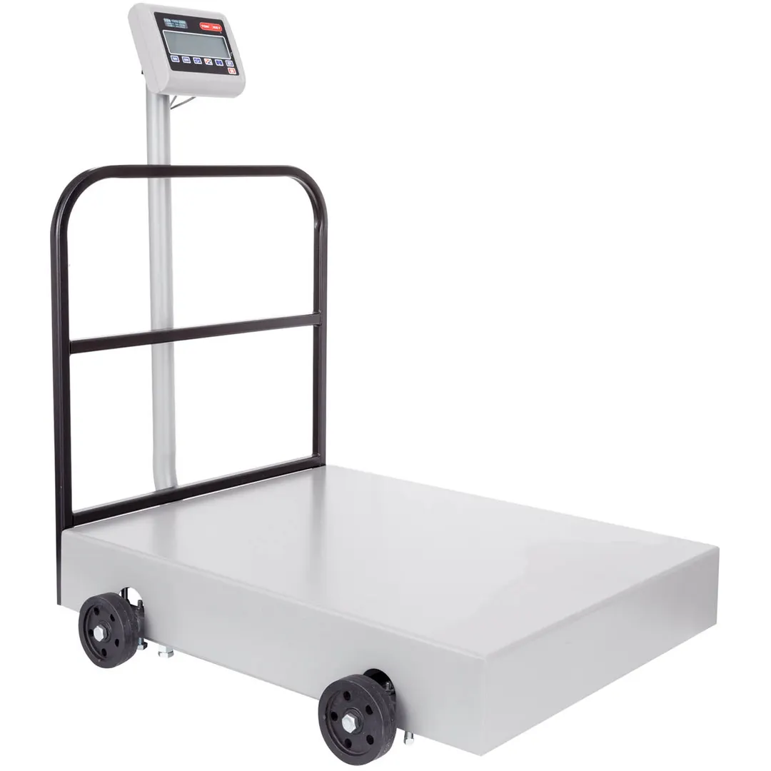 Tor-Rey EQM-1000/2000 Scale – 2000 lb / 1000 kg, 0.1 lb / 0.05 kg Accuracy, Steel, LCD, 100‑hr Battery, Tare