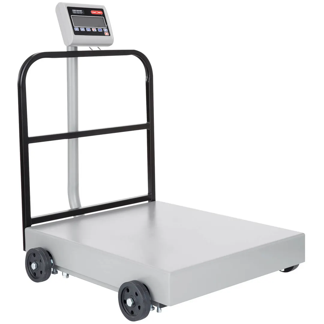 Tor-Rey EQM-200/400 Scale, 400 Lbs/0.1 Lbs, 200 Kg/0.05 Kg, Backlit LCD, Dual Unit, 100‑Hour Battery, Tare