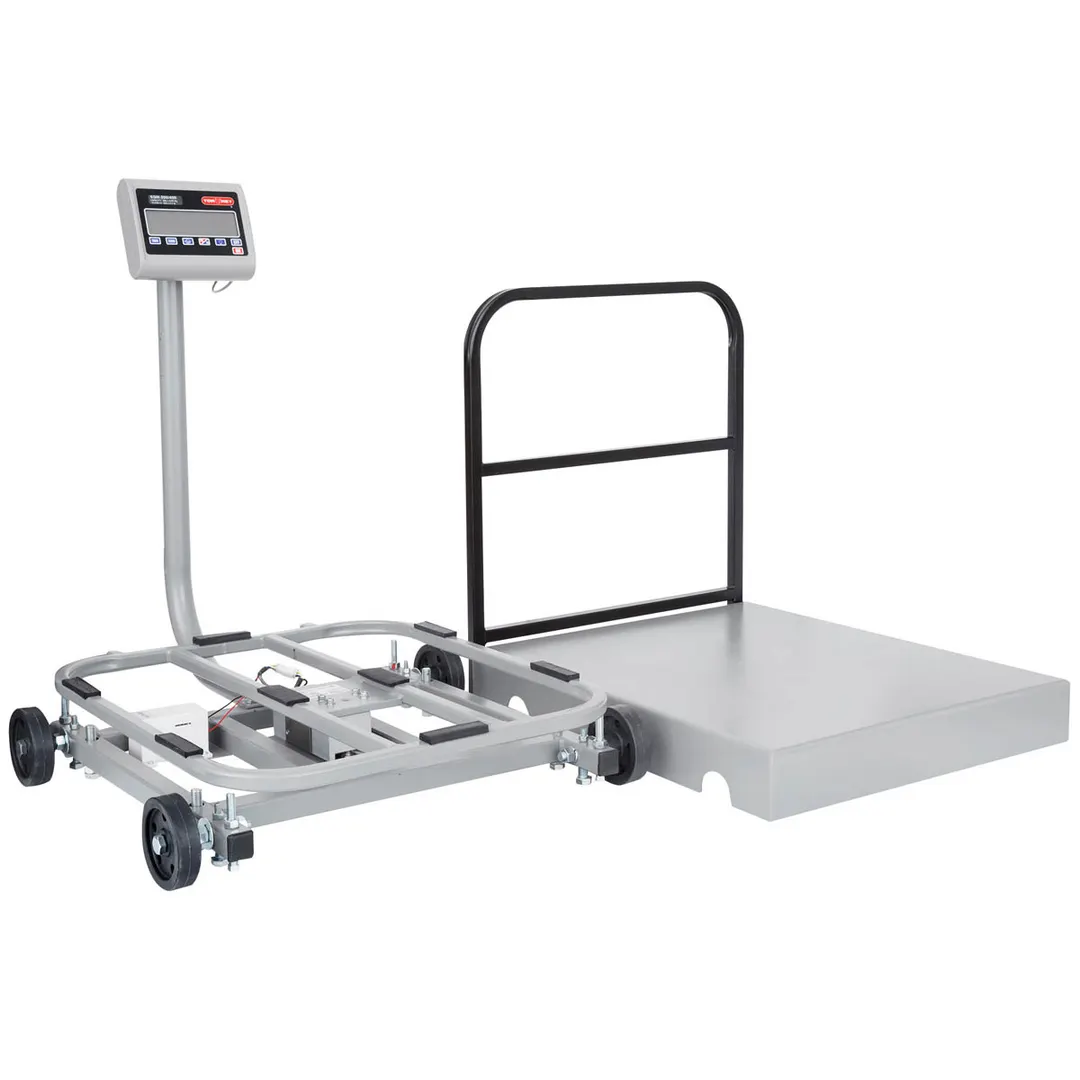 Tor-Rey EQM-200/400 Scale, 400 Lbs/0.1 Lbs, 200 Kg/0.05 Kg, Backlit LCD, Dual Unit, 100‑Hour Battery, Tare