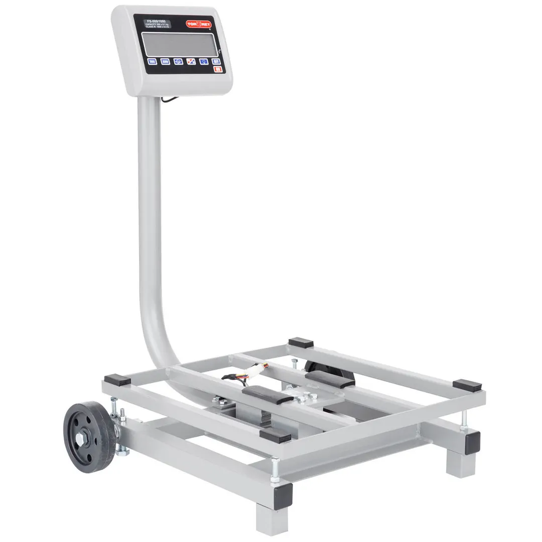 Tor-Rey FS-500/1000 Scale, 1000 Lbsx0.1Lbs - 500Kgx0.05Kg Steel Construction