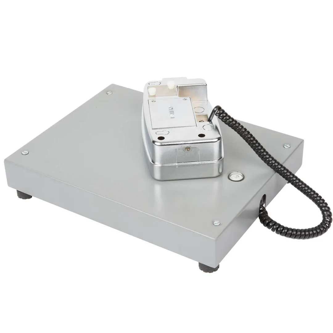 Tor-Rey SR-50/100 - 50kg/100lb Receiving Scale, 10x13" Platform, Lead‑Free Epoxy Finish, 0.01kg, PI Indicator