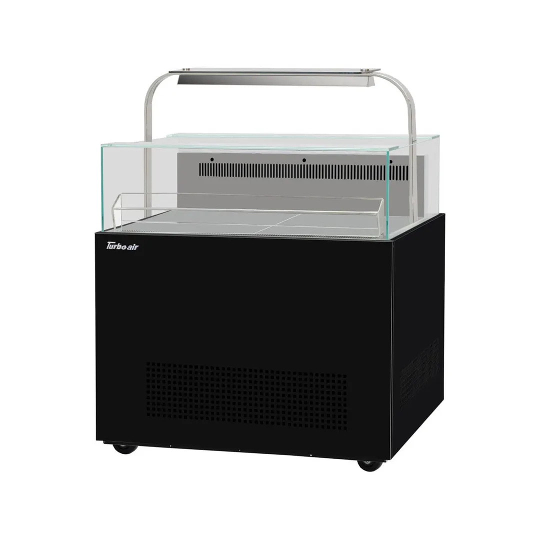 Turbo Air TOS-40NN-D-W(B) 40" Open Refrigerated Deli Display Case