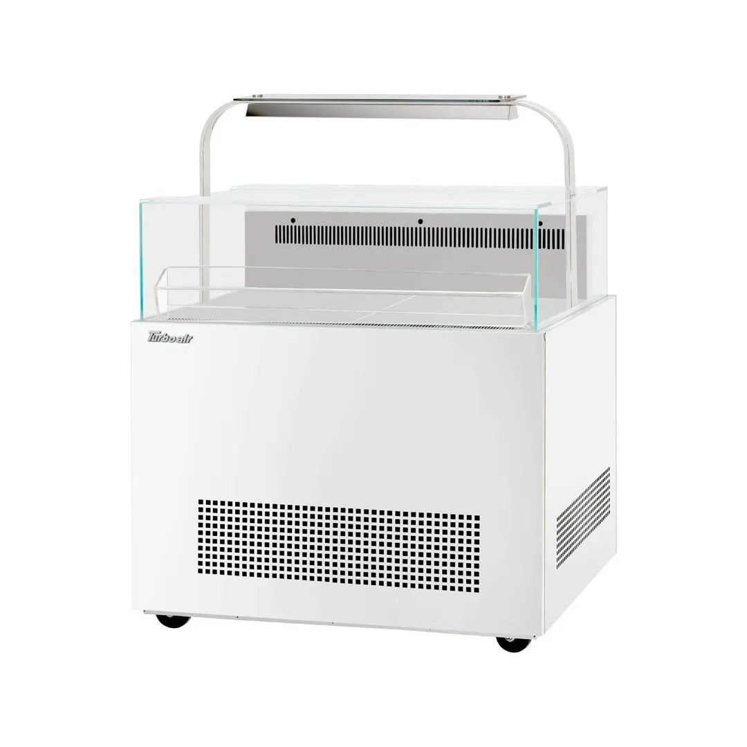 Turbo Air TOS-40NN-D-W(B) 40" Open Refrigerated Deli Display Case