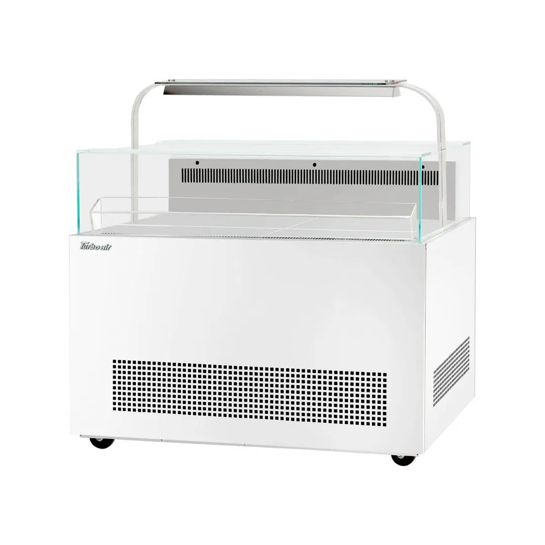 Turbo Air TOS-50NN-D-W(B) 50" Open Refrigerated Deli Display Case